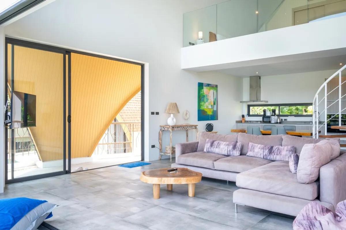 Villa Lola 2Br - Private Infinity Pool & Sea View Pantai Chaweng Luaran gambar